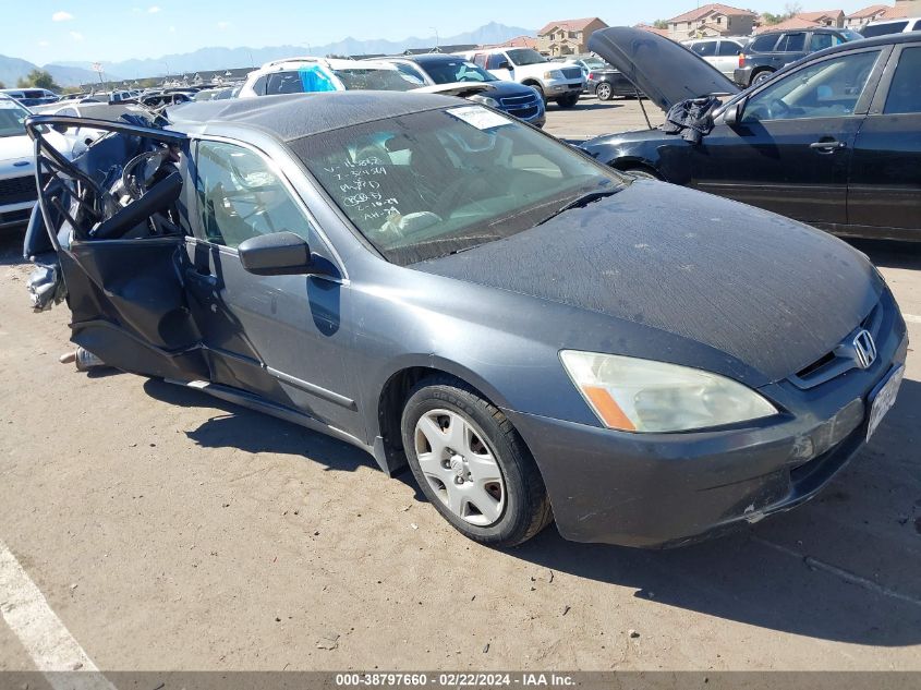 2005 Honda Accord 2.4 Lx VIN: 1HGCM56485A163832 Lot: 38797660