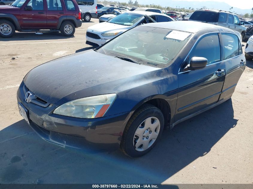 2005 Honda Accord 2.4 Lx VIN: 1HGCM56485A163832 Lot: 38797660