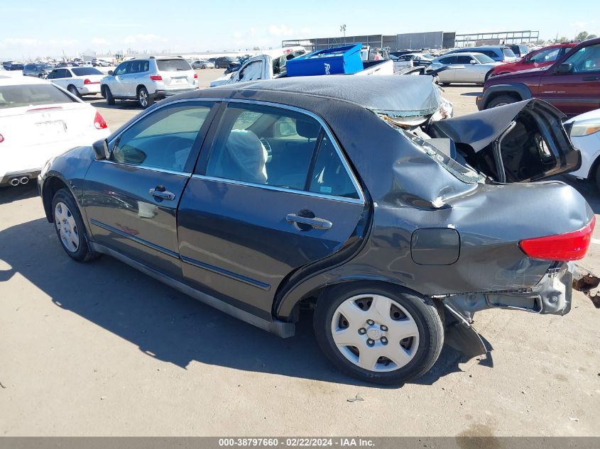 2005 Honda Accord 2.4 Lx VIN: 1HGCM56485A163832 Lot: 38797660