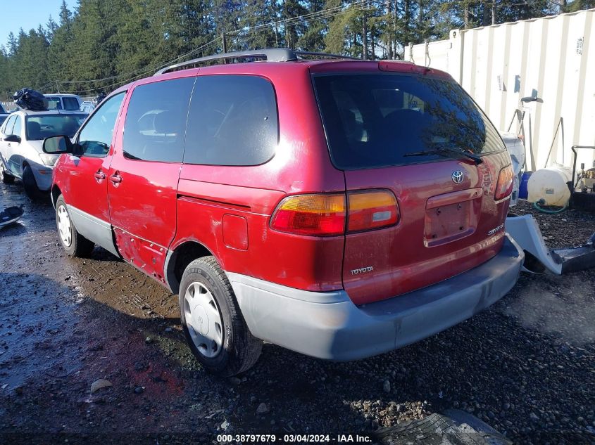 4T3ZF13C8XV131152 1999 Toyota Sienna Le