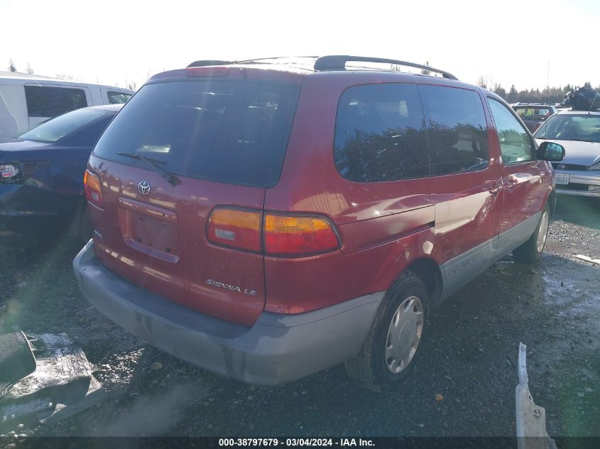 4T3ZF13C8XV131152 1999 Toyota Sienna Le