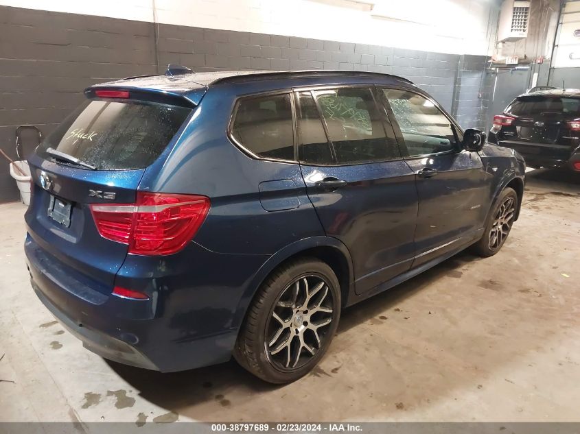 2011 BMW X3 xDrive28I VIN: 5UXWX5C58BL714680 Lot: 38797689