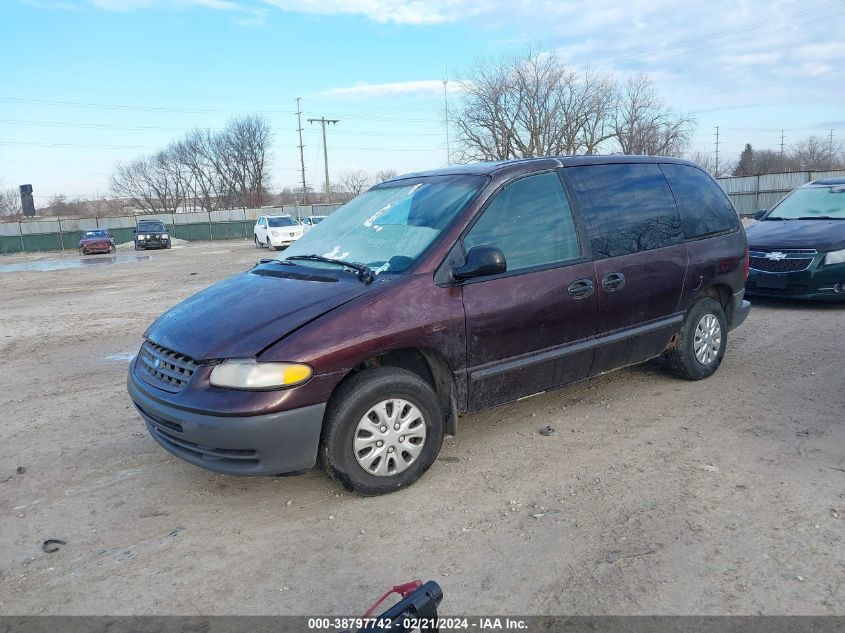 1997 Plymouth Voyager VIN: 2P4FP25B8VR225660 Lot: 38797742