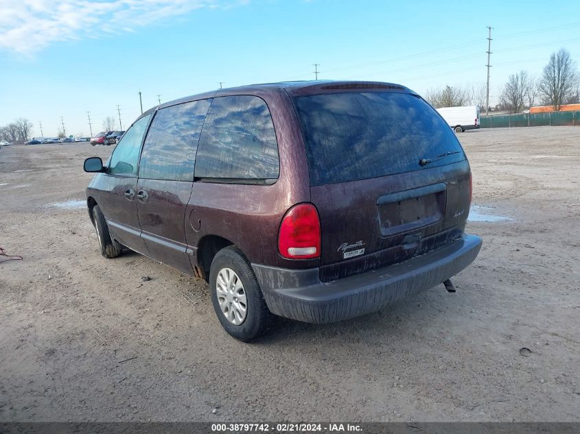 1997 Plymouth Voyager VIN: 2P4FP25B8VR225660 Lot: 38797742