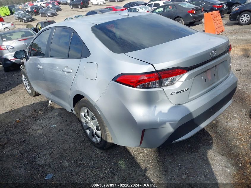 2021 Toyota Corolla Le VIN: 5YFEPMAE9MP225404 Lot: 38797897