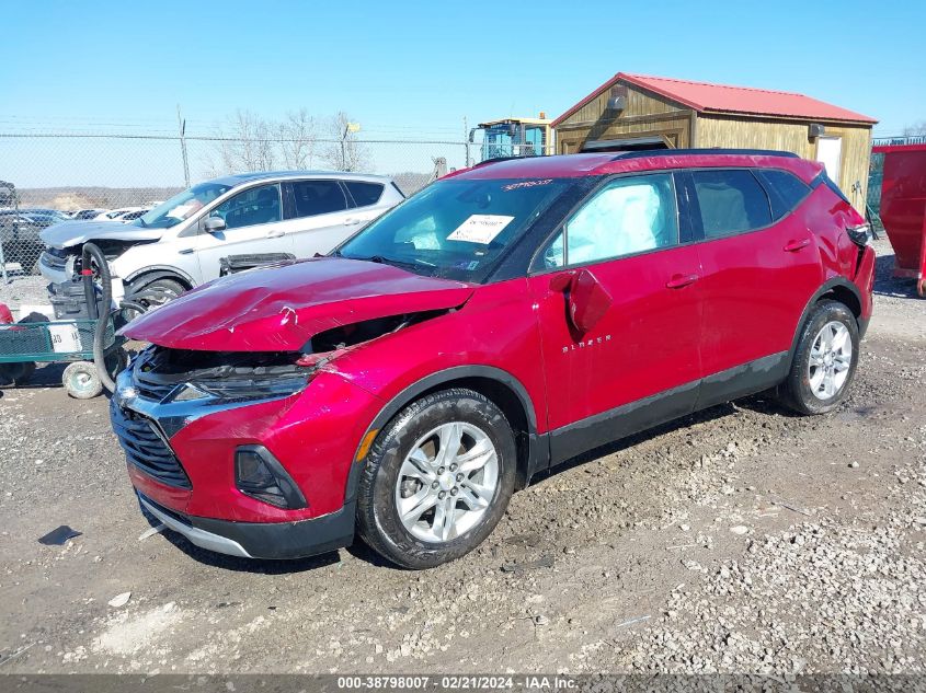 2020 Chevrolet Blazer Awd 2Lt VIN: 3GNKBHRS2LS554750 Lot: 38798007