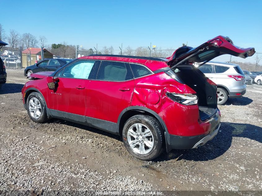 2020 Chevrolet Blazer Awd 2Lt VIN: 3GNKBHRS2LS554750 Lot: 38798007