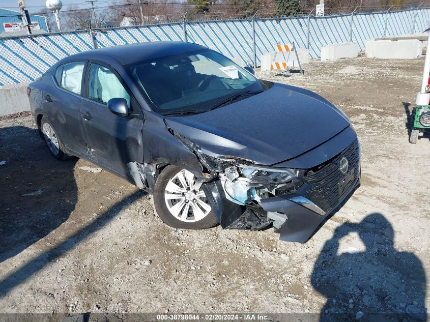 2024 Nissan Sentra S Xtronic Cvt VIN: 3N1AB8BVXRY235226 Lot: 38798044