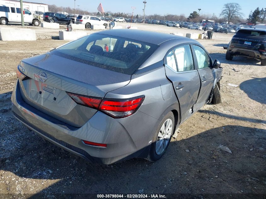 2024 Nissan Sentra S Xtronic Cvt VIN: 3N1AB8BVXRY235226 Lot: 38798044