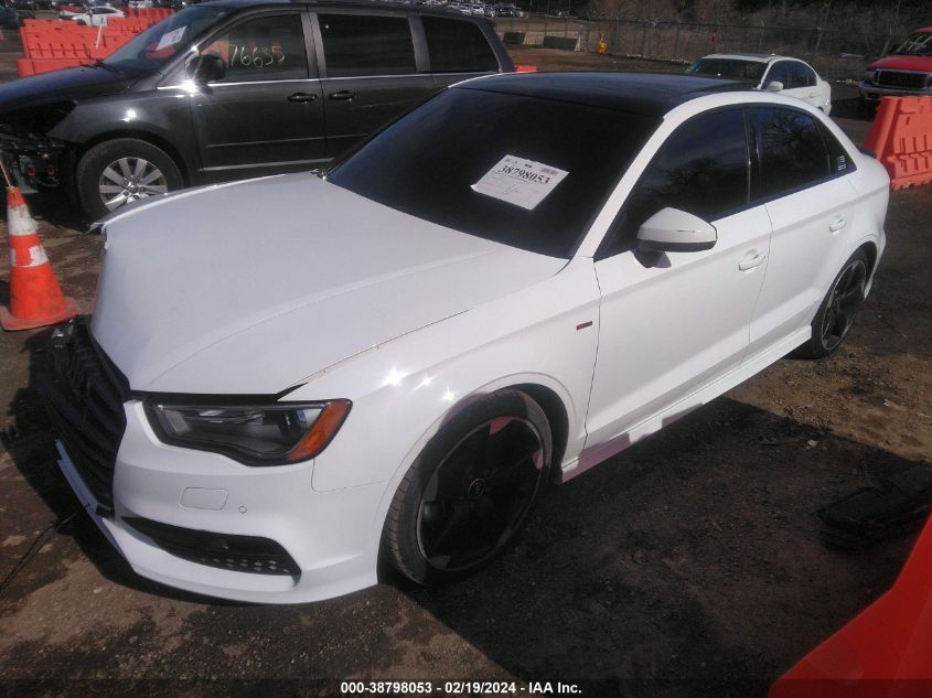 VIN WAUB8GFF6G1055169 2016 AUDI A3 no.2