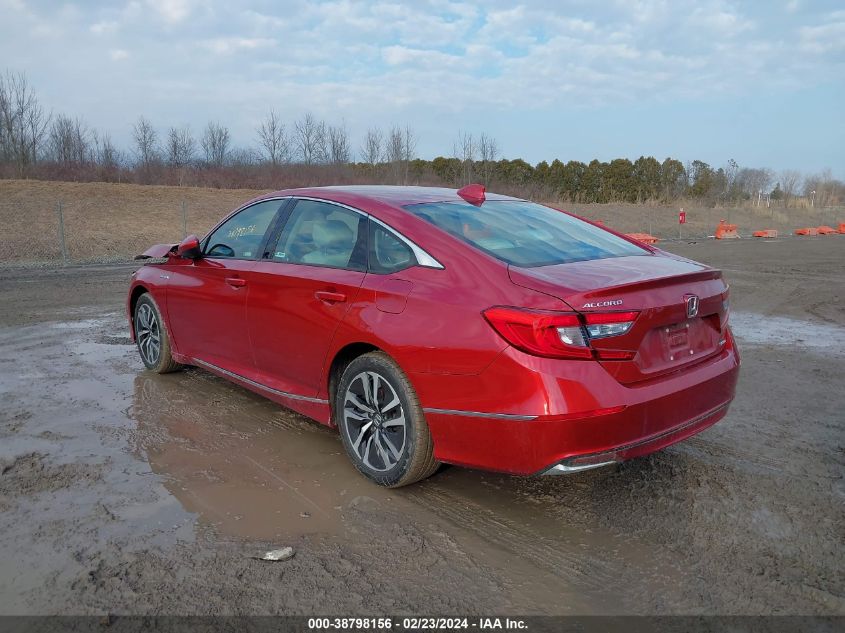 2020 Honda Accord Hybrid Ex VIN: 1HGCV3F40LA015012 Lot: 38798156