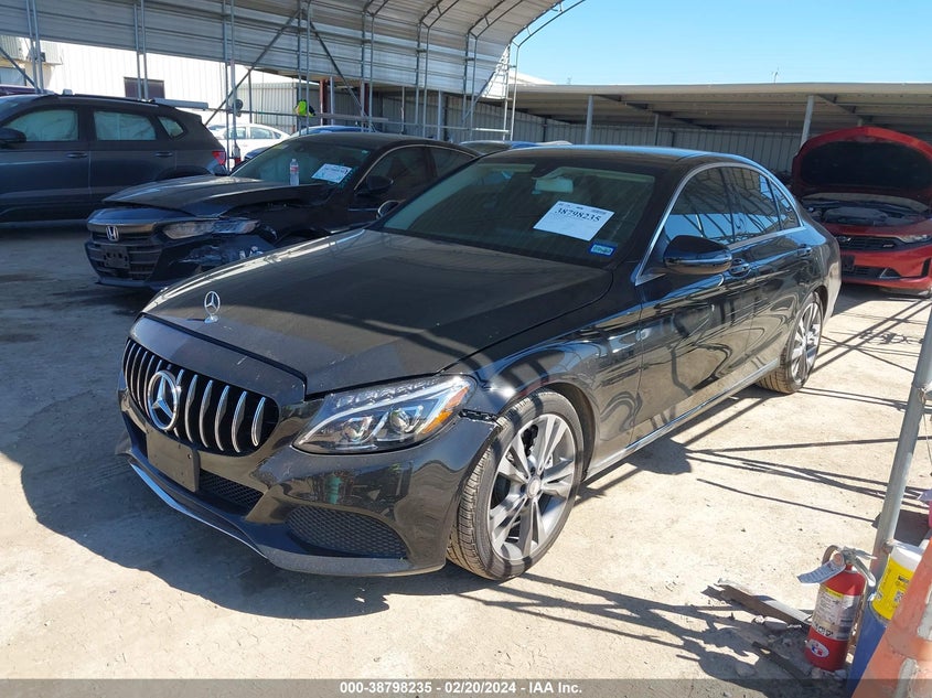 2018 MERCEDES-BENZ C 300 VIN: WDDWF4JB6JR420297