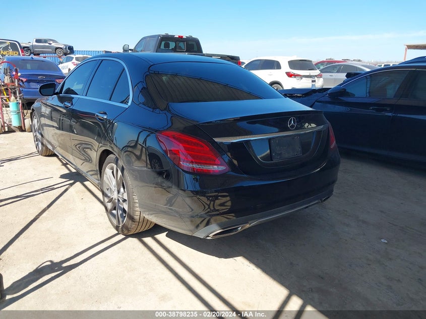 2018 MERCEDES-BENZ C 300 VIN: WDDWF4JB6JR420297
