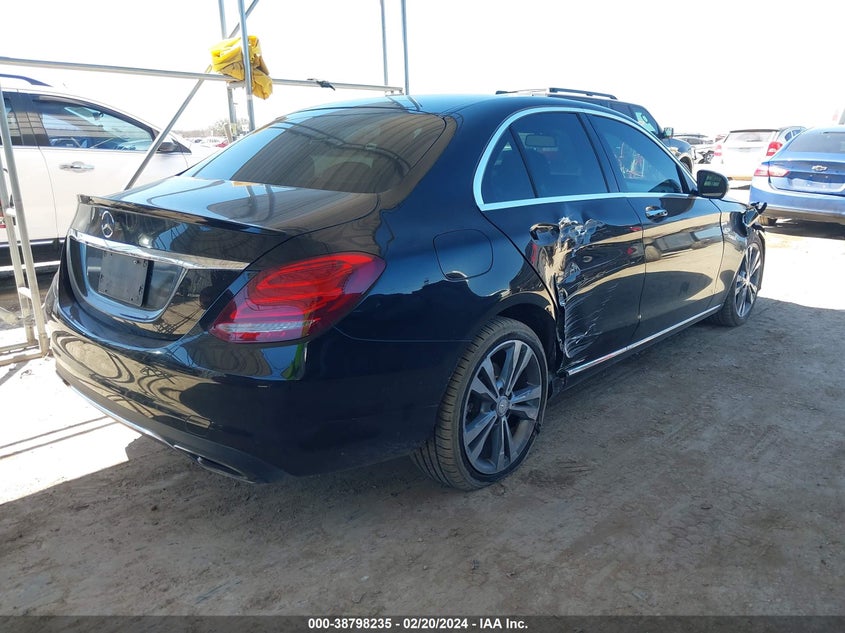 2018 MERCEDES-BENZ C 300 VIN: WDDWF4JB6JR420297