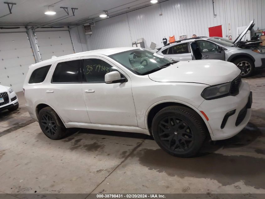 2021 Dodge Durango Gt Plus Awd VIN: 1C4RDJDG5MC602342 Lot: 38798431