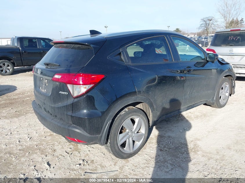 VIN 3CZRU6H56LM729551 2020 HONDA HR-V AWD EX