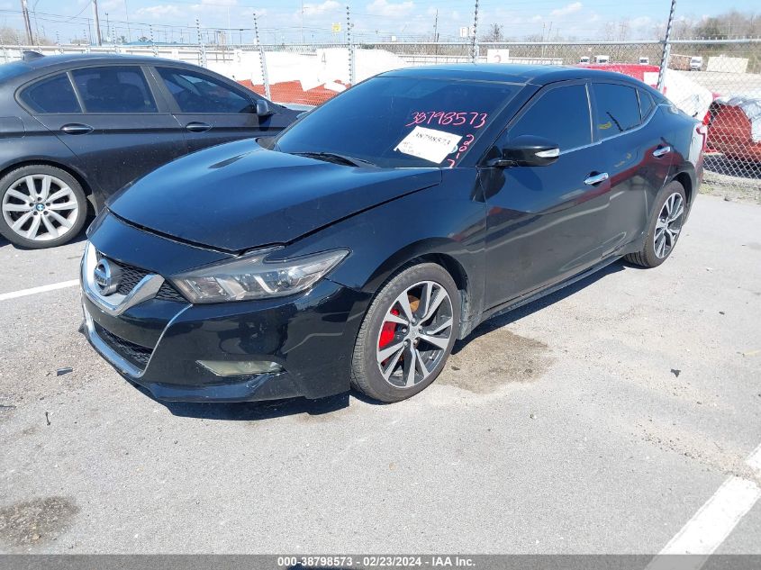 2017 Nissan Maxima 3.5 Sl VIN: 1N4AA6AP5HC456351 Lot: 38798573