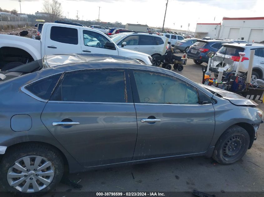 2019 Nissan Sentra S VIN: 3N1AB7AP9KY440992 Lot: 38798599