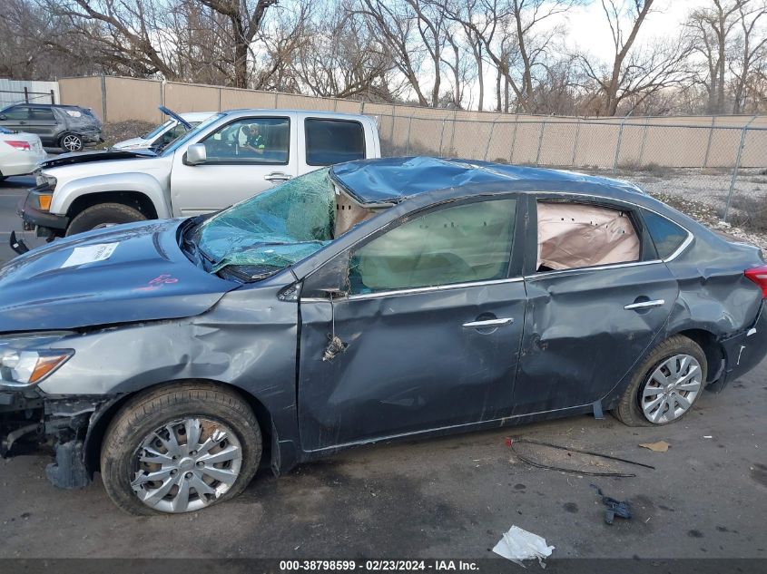 2019 Nissan Sentra S VIN: 3N1AB7AP9KY440992 Lot: 38798599