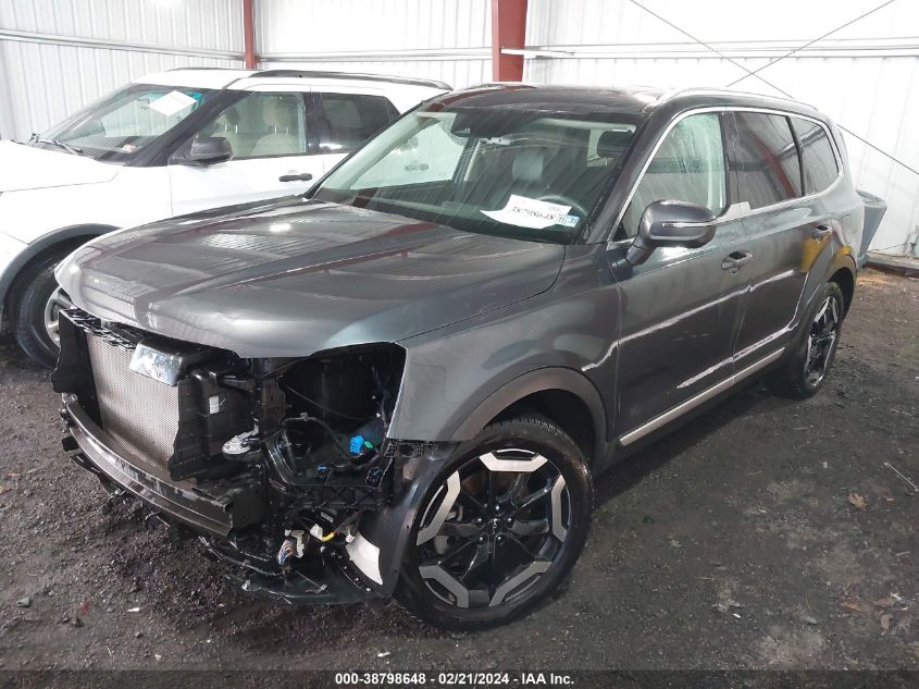 2023 KIA TELLURIDE EX VIN: 5XYP34GC0PG337124