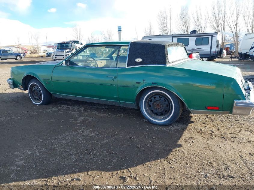 1981 Buick Riviera VIN: 1G4AZ57Y8BE417158 Lot: 38798678