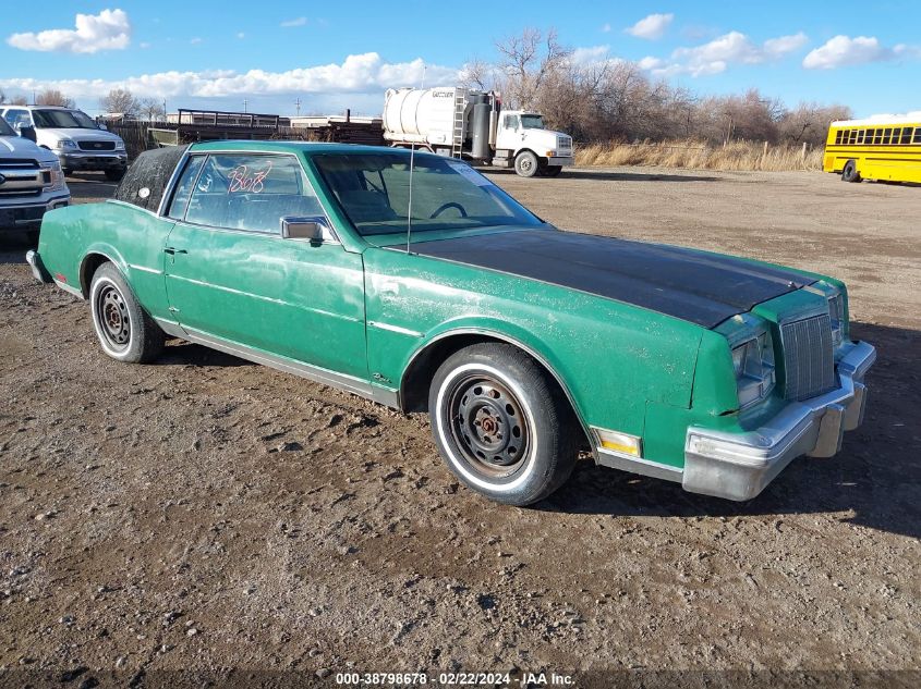 1G4AZ57Y8BE417158 1981 Buick Riviera