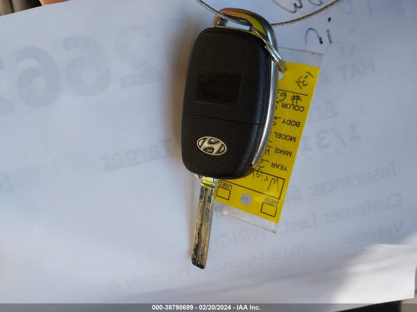 2016 HYUNDAI TUCSON ECO - KM8J3CA25GU121697