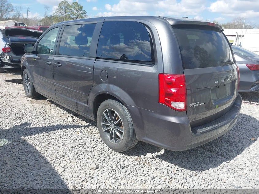 2017 DODGE GRAND CARAVAN SE PLUS - 2C4RDGBG1HR631677