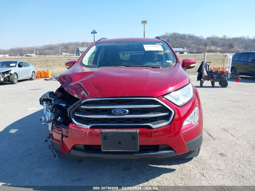 2020 Ford Ecosport Se VIN: MAJ3S2GE8LC365877 Lot: 43742594