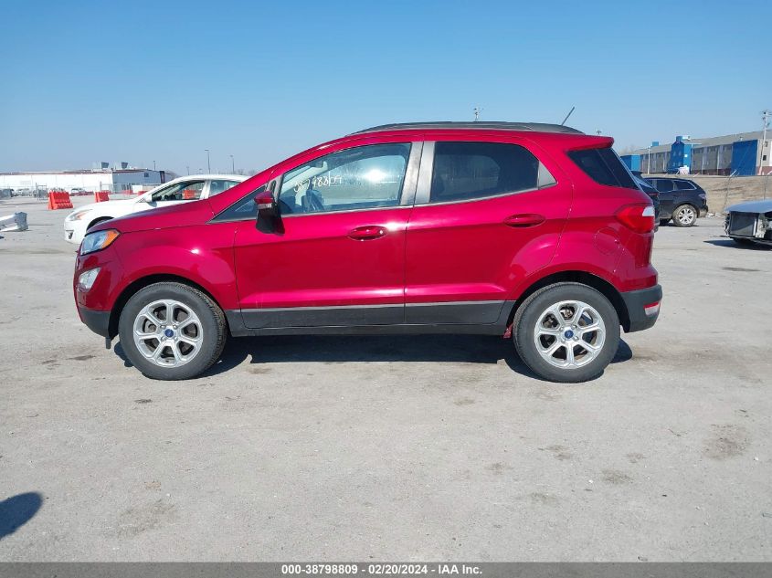 2020 Ford Ecosport Se VIN: MAJ3S2GE8LC365877 Lot: 43742594