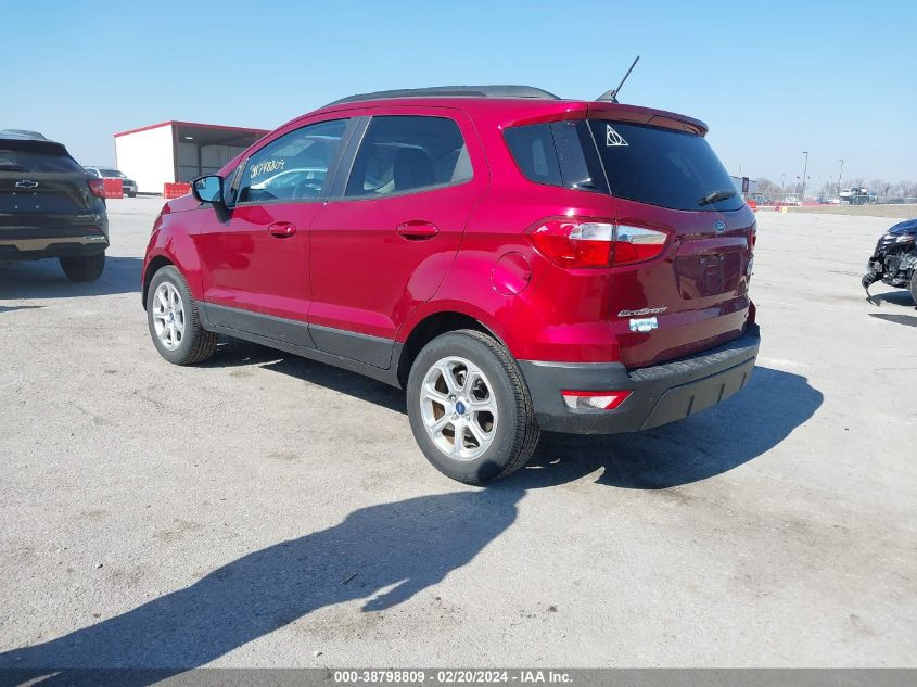 2020 Ford Ecosport Se VIN: MAJ3S2GE8LC365877 Lot: 43742594