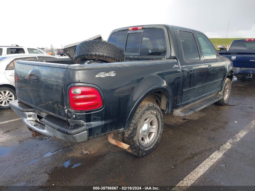 2001 Ford F-150 King Ranch Edition/Lariat/Xlt VIN: 1FTRW08L21KF13938 Lot: 38798867