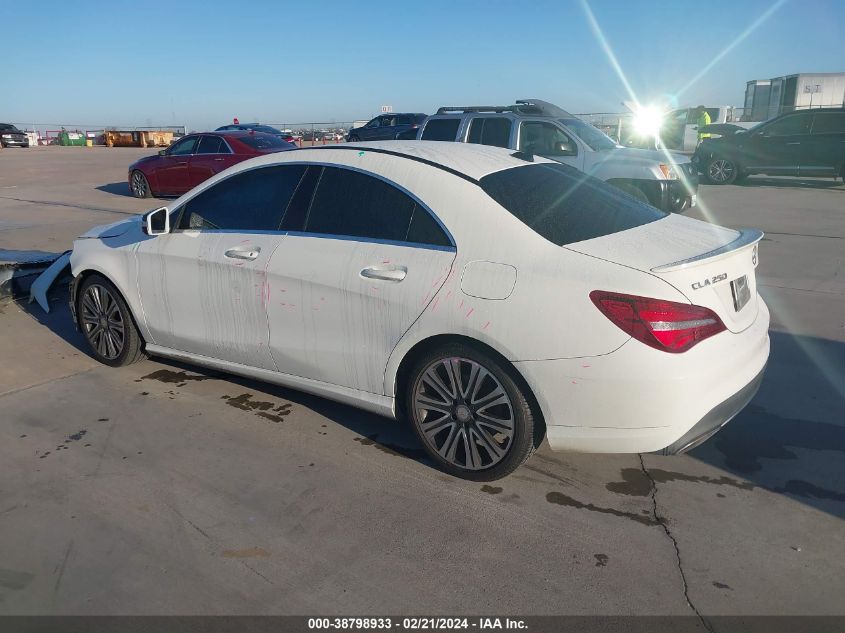 2017 Mercedes-Benz Cla 250 VIN: WDDSJ4EBXHN453750 Lot: 38798933