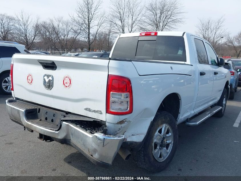 2022 Ram 2500 Tradesman 4X4 6'4 Box VIN: 3C6UR5CL5NG222389 Lot: 38798981