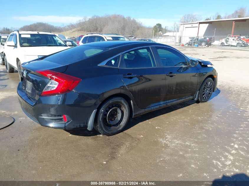 2016 Honda Civic Lx VIN: 19XFC2F55GE043752 Lot: 38798988