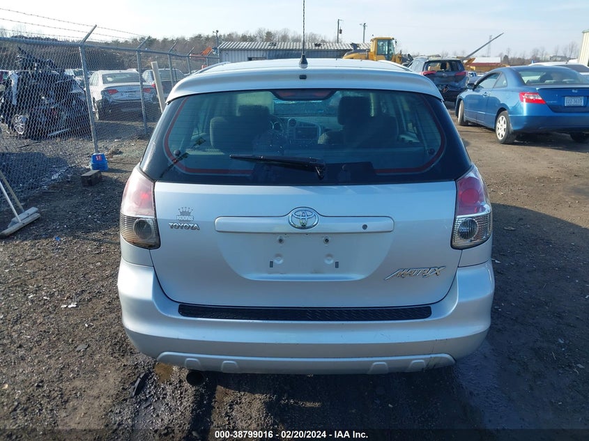 2006 TOYOTA MATRIX VIN: 2T1KR32E76C561609