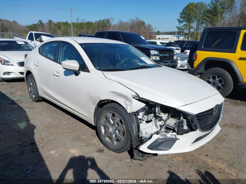 2015 MAZDA MAZDA3 I SPORT - 3MZBM1U79FM146913