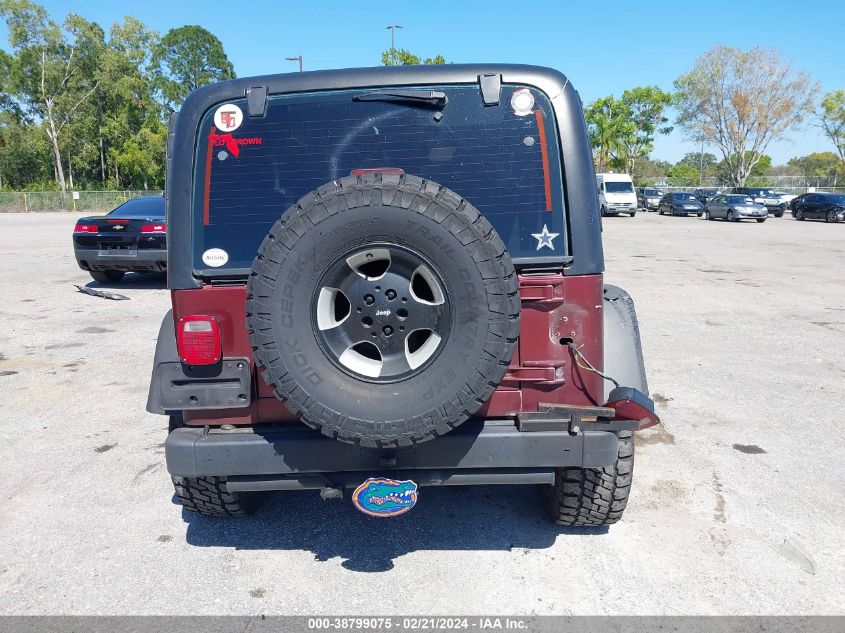 2001 Jeep Wrangler Sahara VIN: 1J4FA59S31P316374 Lot: 38799075