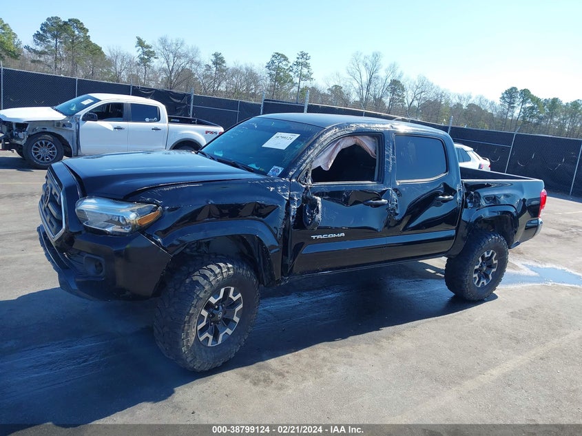 2016 TOYOTA TACOMA DBL CAB/SR/SR5/TRD SPT/OR - 5TFCZ5AN2GX019886