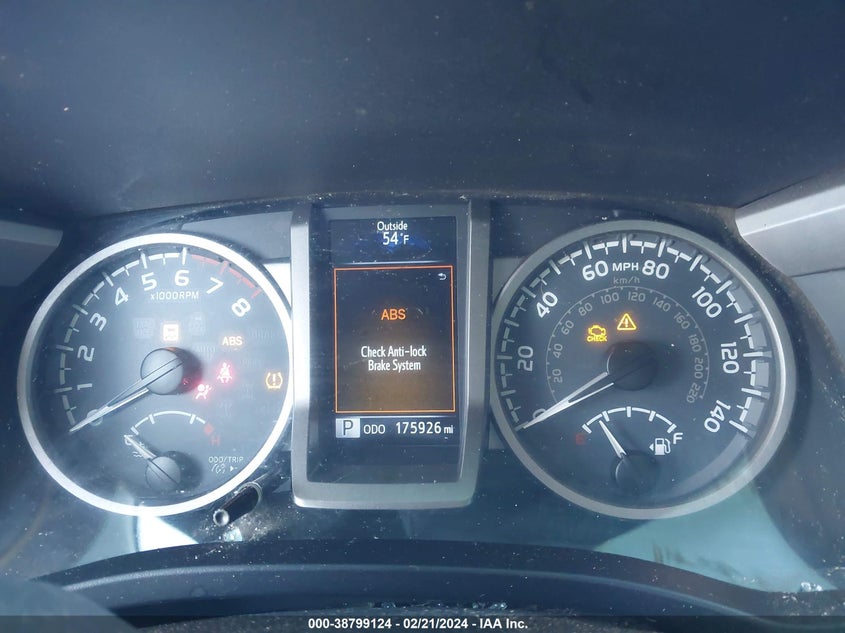 2016 TOYOTA TACOMA DBL CAB/SR/SR5/TRD SPT/OR - 5TFCZ5AN2GX019886