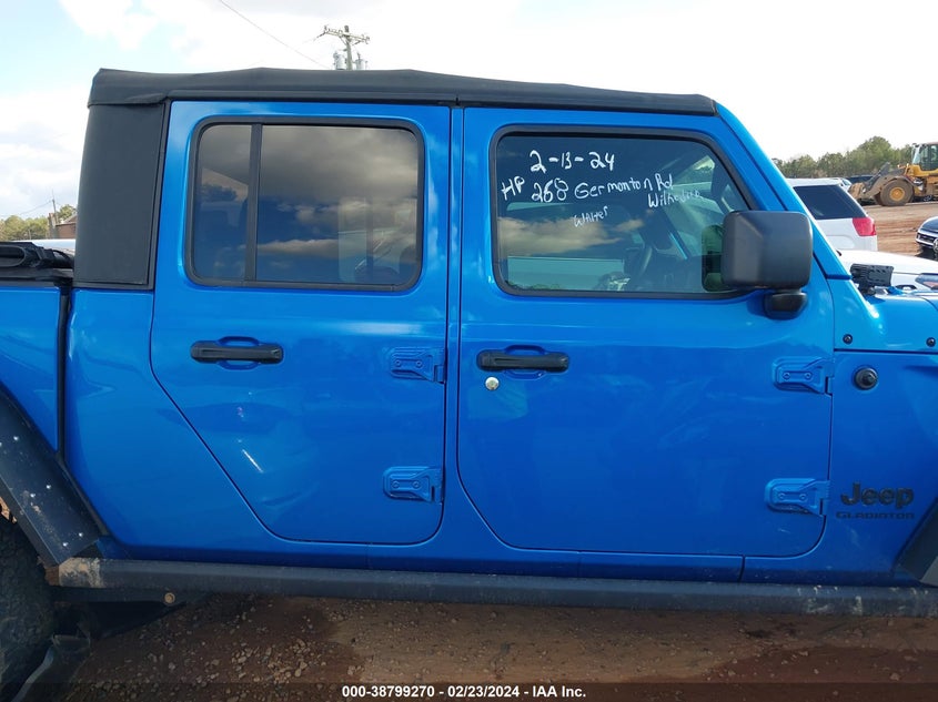 VIN 1C6HJTAG5ML517173 2021 JEEP GLADIATOR SPORT