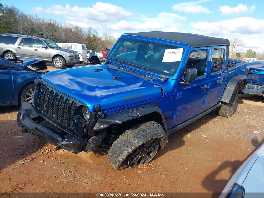 VIN 1C6HJTAG5ML517173 2021 JEEP GLADIATOR SPORT