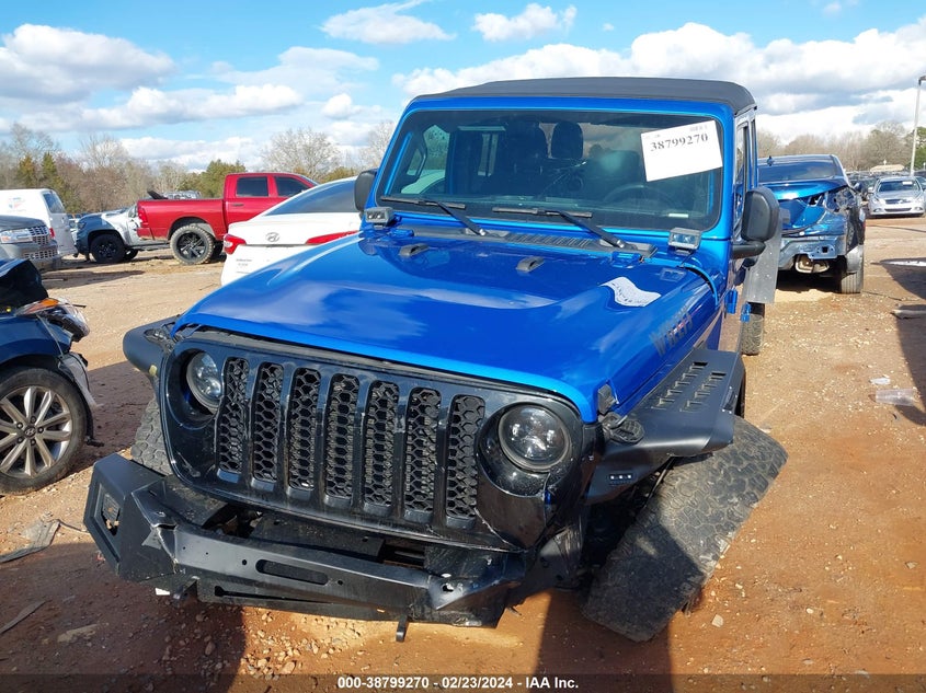 VIN 1C6HJTAG5ML517173 2021 JEEP GLADIATOR SPORT