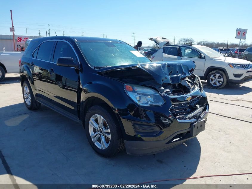 2017 CHEVROLET EQUINOX LS - 2GNALBEK2H1604433