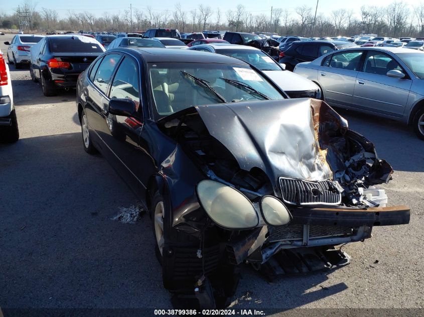 2002 Lexus Gs 300 Base (A5) VIN: JT8BD69S820172332 Lot: 38799386