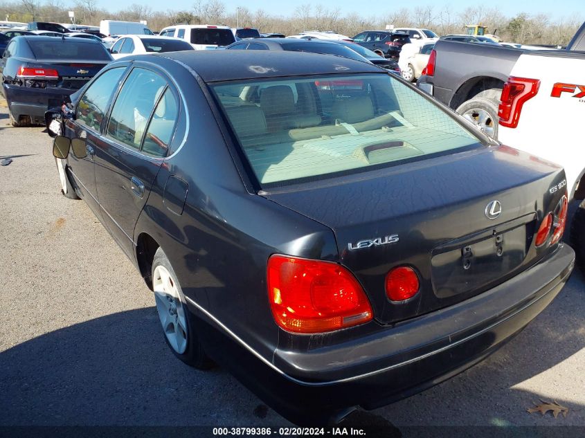 2002 Lexus Gs 300 Base (A5) VIN: JT8BD69S820172332 Lot: 38799386