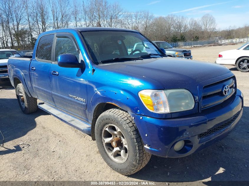 2005 Toyota Tundra Limited V8 VIN: 5TBDT48155S474567 Lot: 40891182