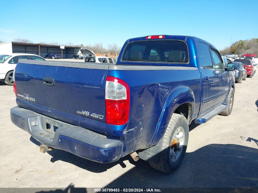 2005 Toyota Tundra Limited V8 VIN: 5TBDT48155S474567 Lot: 40891182