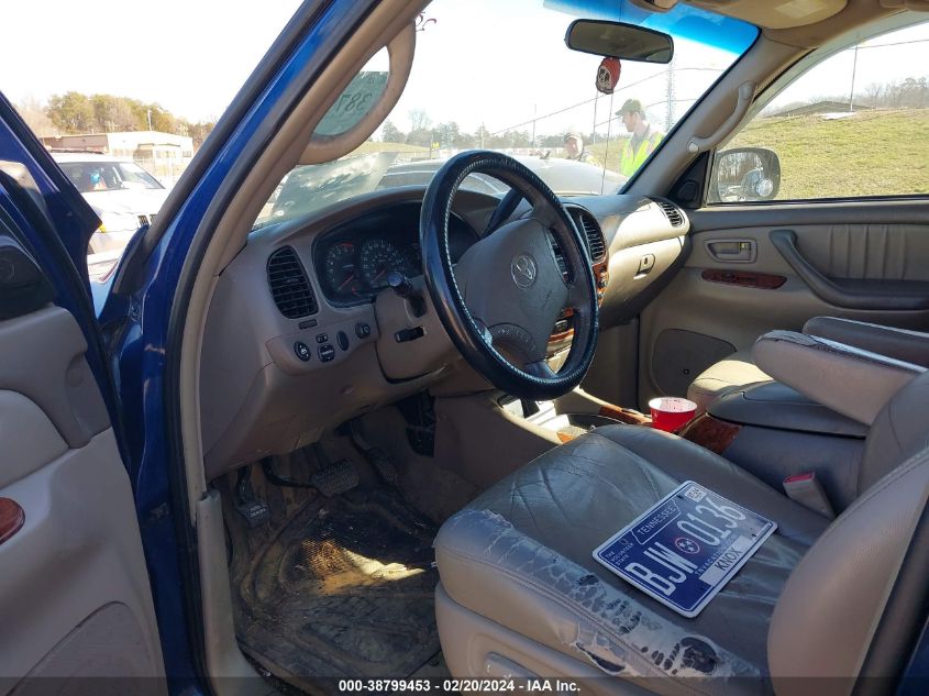 2005 Toyota Tundra Limited V8 VIN: 5TBDT48155S474567 Lot: 40891182