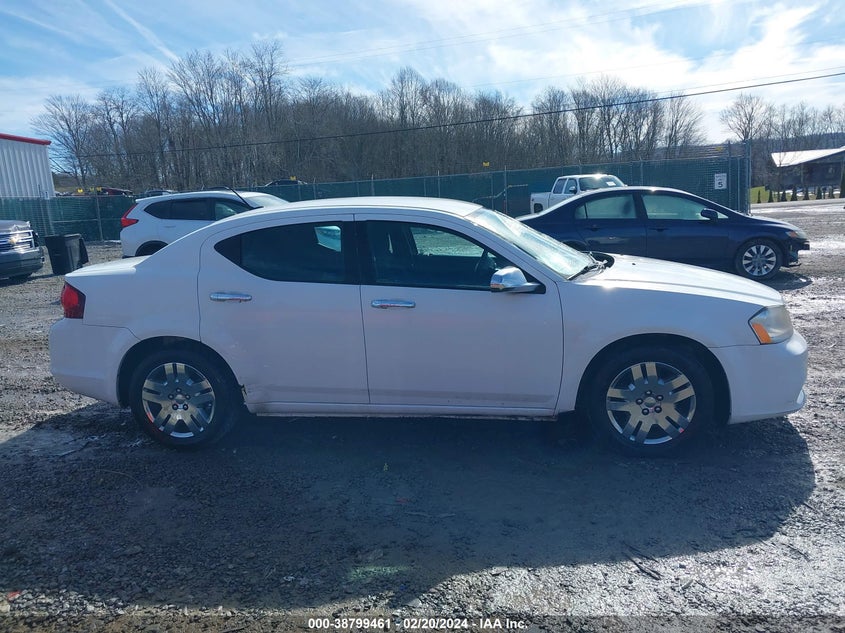 2013 DODGE AVENGER SE - 1C3CDZAB0DN752896